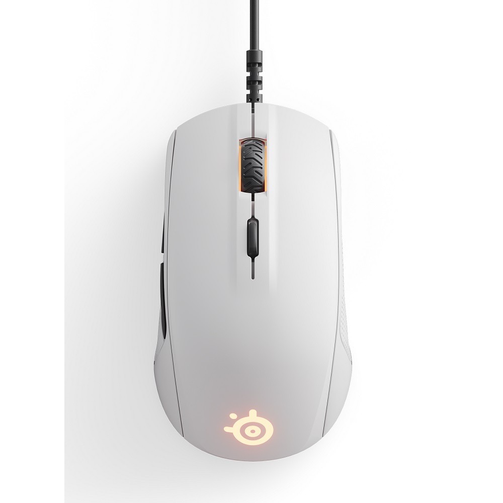 SteelSeries Rival 110 Gaming Mouse White Tech Arc