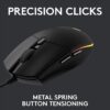 Logitech G102 LightSync Gaming Mouse - Classic Black - Image 5