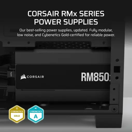 Corsair RM850X 80 Plus Gold Power Supply - Image 2