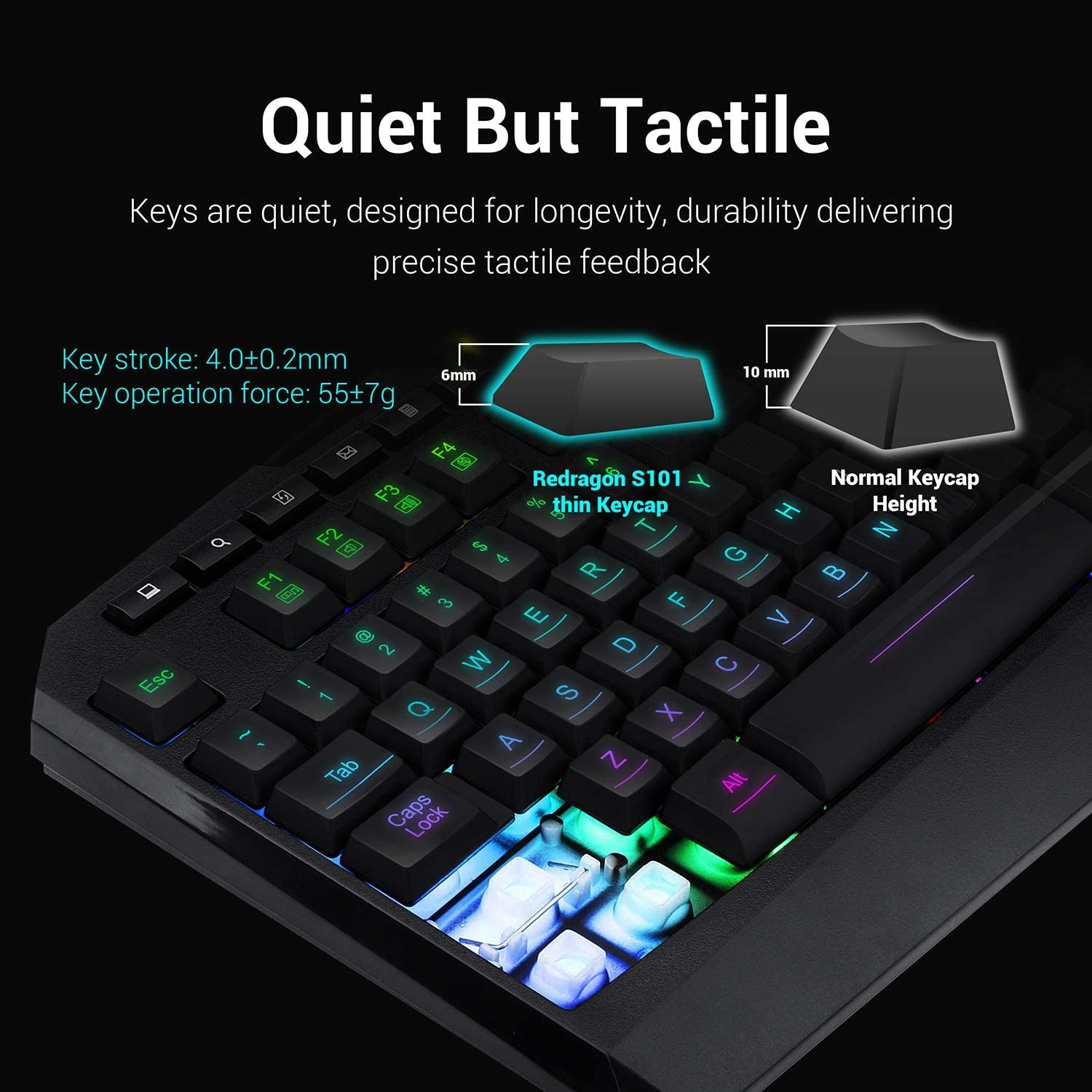 Redragon S1011 Gaming Keyboard And Mouse Combo  Tech Arc Price in