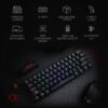 Redragon K530 Draconic 60% Compact RGB Wireless Mechanical Keyboard - Image 7