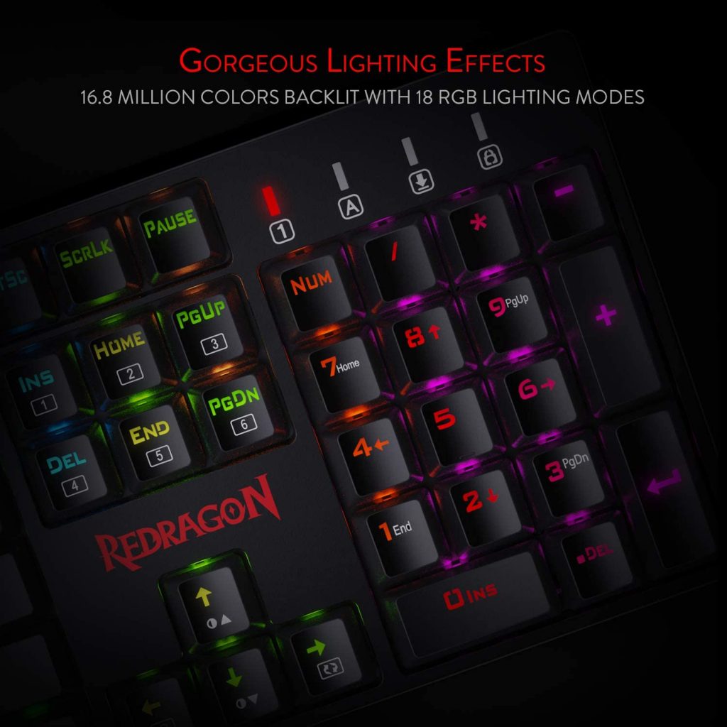 Redragon K582 SURARA RGB Mechanical Gaming Keyboard | Tech Arc Price in ...