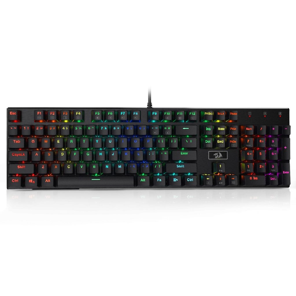 Redragon DEVARAJAS K556 RGB (Brown Switches) Backlit Mechanical Gaming