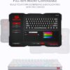 Redragon K530 Draconic 60% Compact RGB Wireless Mechanical Keyboard - White - Image 5
