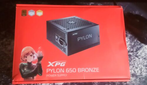 XPG Pylon 650W 80 Plus Bronze Certified Power Supply photo review