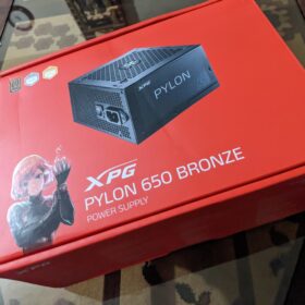 XPG Pylon 650W 80 Plus Bronze Certified Power Supply photo review