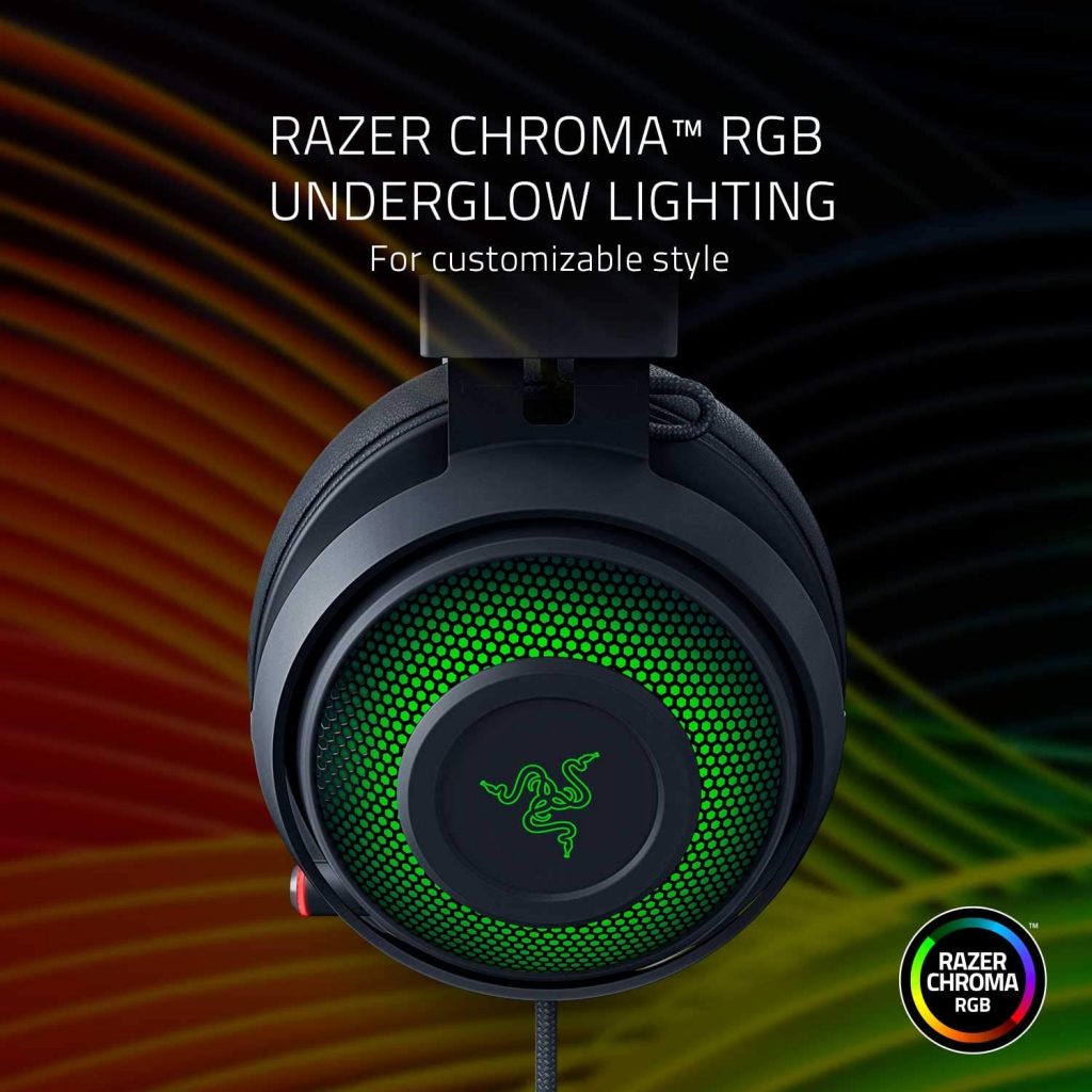 Razer Kraken Ultimate RGB USB Gaming Headset With THX 7.1 Spatial