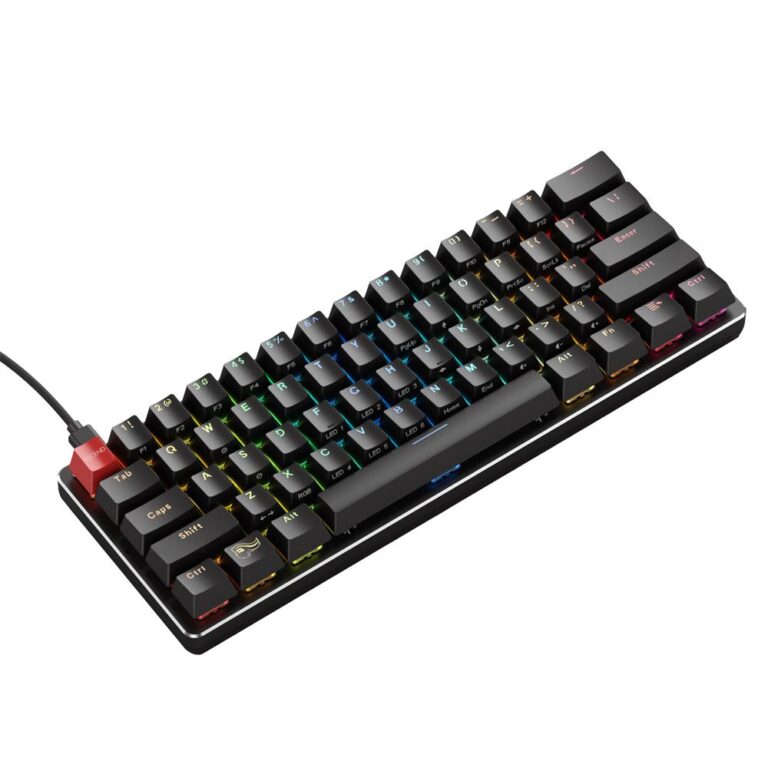 Glorious gmmk compact brn compact gaming keyboard 60 percent brown