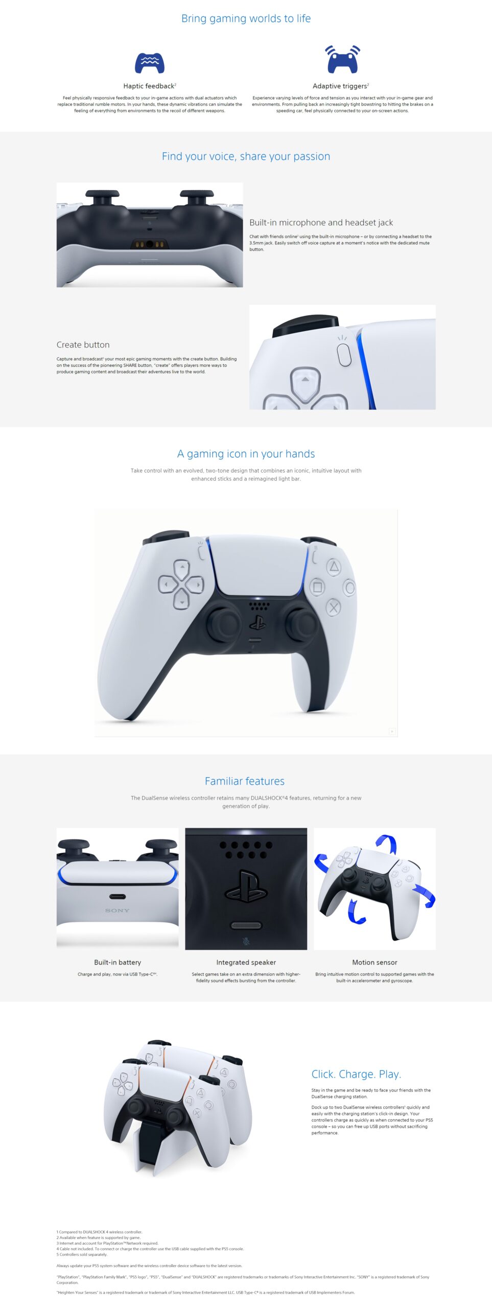 Sony Playstation 5 DualSense Charging Station – Starlite