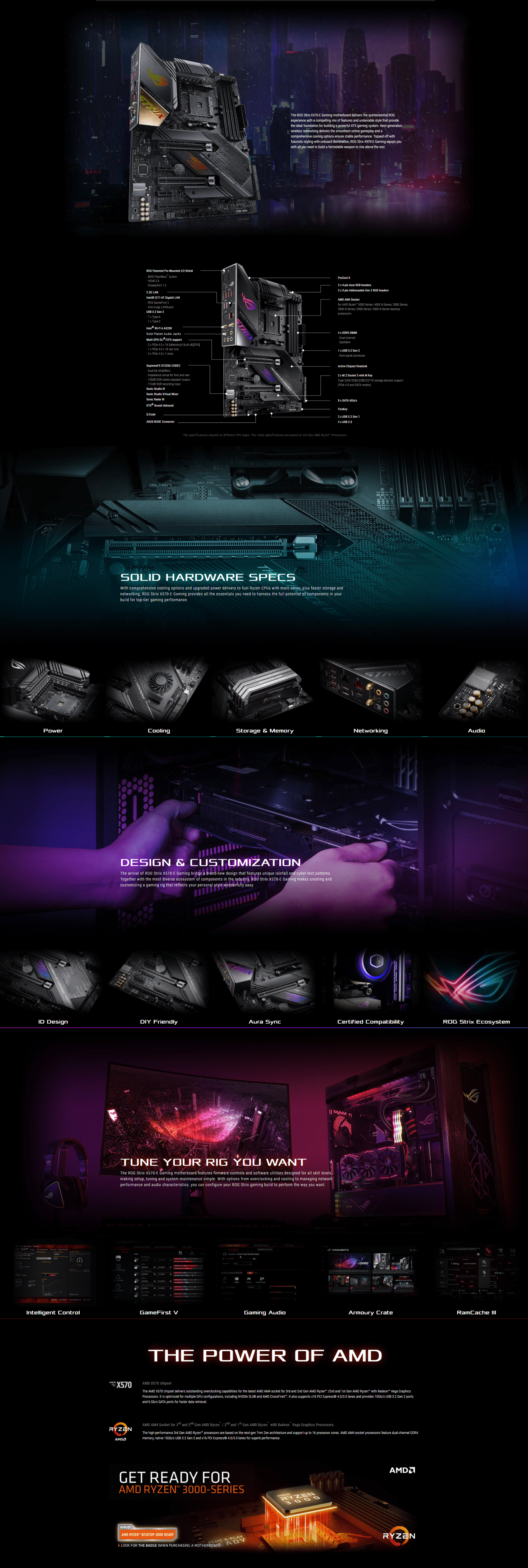 Asus Rog Strix X570 E Gaming Atx Motherboard Tech Arc Asus Rog Strix X570 E Gaming Atx Motherboard Tech Arc