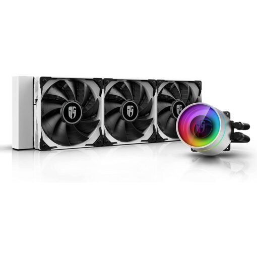 DeepCool CASTLE 360EX A-RGB WH Liquid CPU Cooler-White