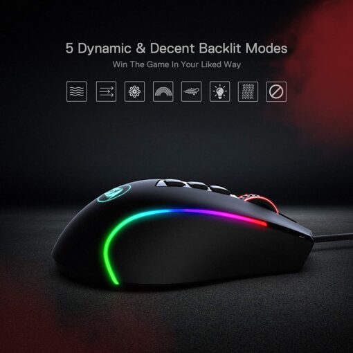 Redragon M612 Predator RGB Wired Gaming Mouse - Image 11