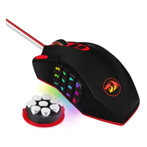 Redragon M901 Perdition 24000DPI RGB Wired Gaming Mouse