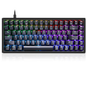 Skyloong GK84 Black Tri-mode Wireless RGB Mechanical Keyboard