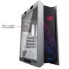 ASUS ROG Strix Helios GX601 RGB Mid-Tower Computer Case-White - Image 3