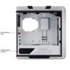 ASUS ROG Strix Helios GX601 RGB Mid-Tower Computer Case-White - Image 7