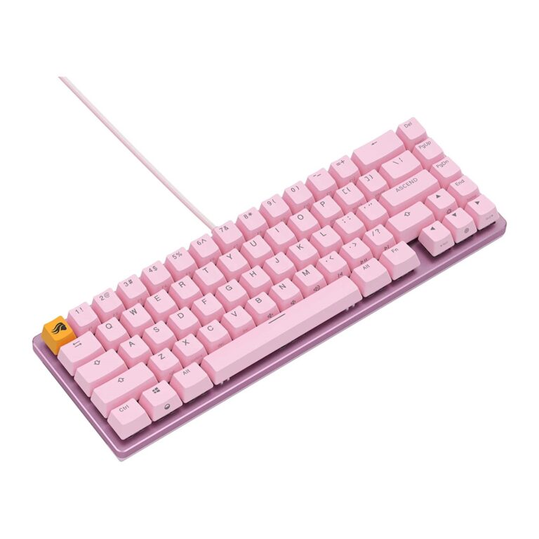 Glorious GMMK 2 Compact 65 Modular Mechanical Keyboard Pink Tech Arc