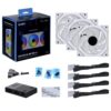 Lian Li UNI Fan SL Infinity 120 Triple - White - Free Shipping - Image 6