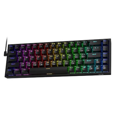 Redragon K631 Pro Castor 65% Wireless RGB 68 Keys Hot-Swappable Compact ...