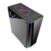 Redragon Tailgate GC-702 Gaming Case - 3 RGB Ring Fans Pre-installed - Image 3