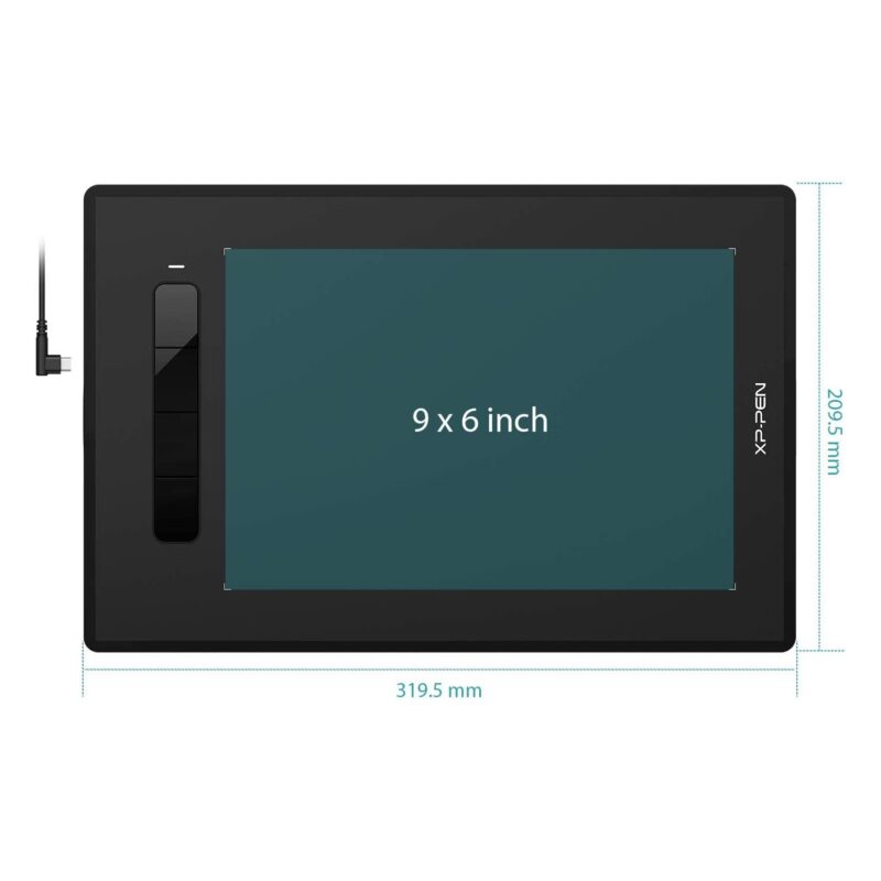 XP-PEN STAR G960S 9 X 6 inch GRAPHIC TABLET - Tech Arc