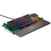 SteelSeries Apex Pro TKL Wireless 2023 Ed. - World's Fastest Mechanical Gaming Keyboard – Adjustable Actuation – Esports Tenkeyless – OLED Screen – PBT Keycaps – Bluetooth 5.0 – 2.4GHz – USB-C - Image 3