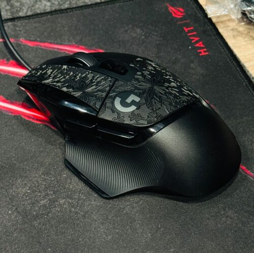 Logitech G502 X Wired Gaming Mouse - LIGHTFORCE hybrid optical-mechanical primary switches, HERO 25K gaming sensor - Black photo review