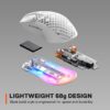 SteelSeries Aerox 3 (2022) Wireless Gaming Mouse - Snow - Image 5
