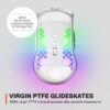 SteelSeries Aerox 3 (2022) Wireless Gaming Mouse - Snow - Image 7