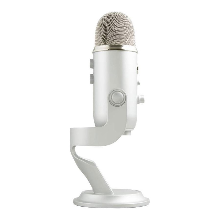 Logitech Blue Yeti USB Microphone Silver Tech Arc