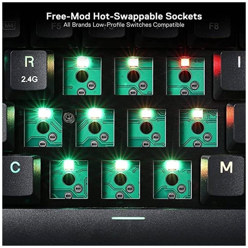 Redragon K632 Noctis 60 Wired RGB Mechanical UltraThin Keyboard