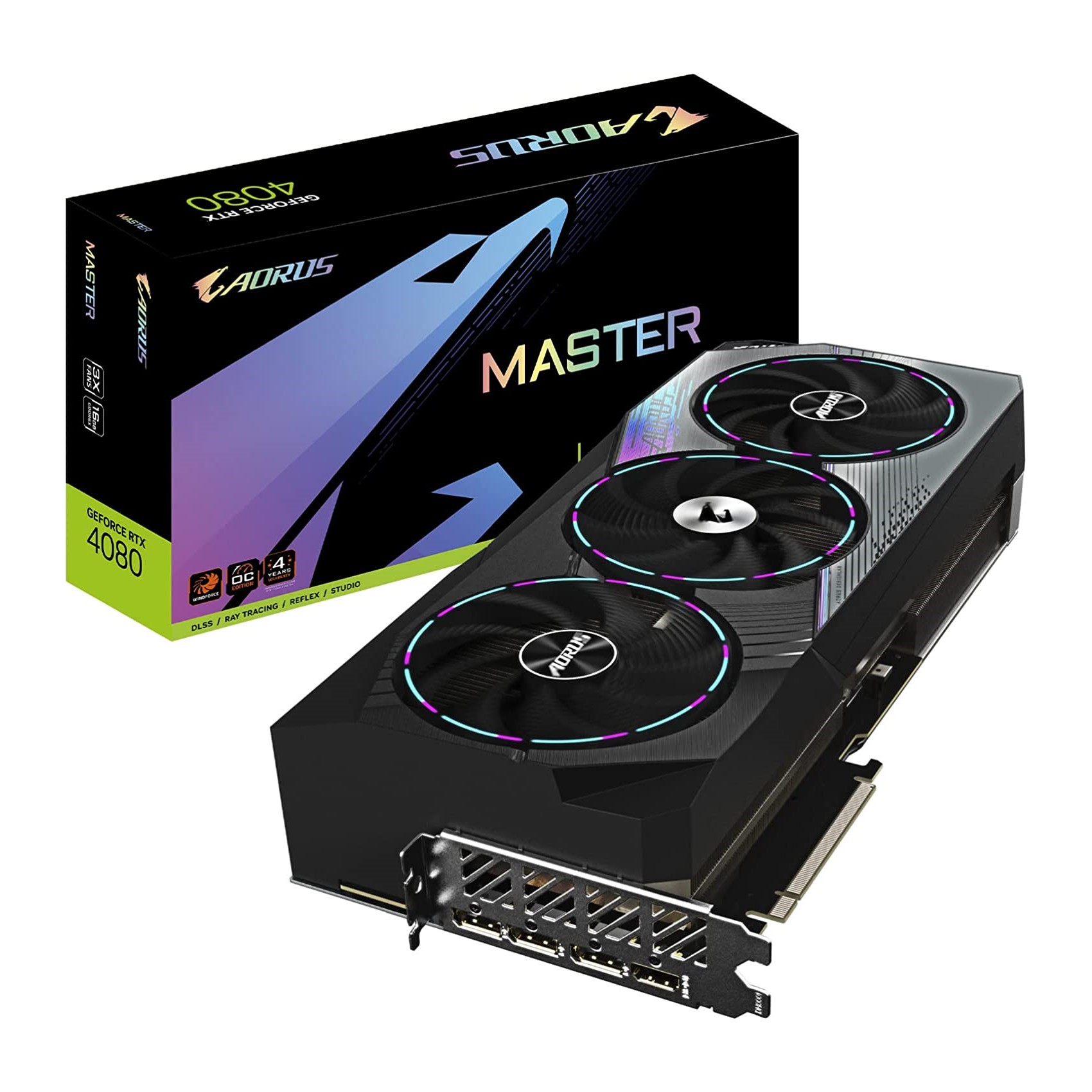 MSI GeForce RTX 4080 16GB SUPRIM X Gaming Graphics Card - 16GB GDDR6X, 2640  MHz, PCI Express Gen 4, 256-bit, 3X DP v 1.4a, HDMI 2.1a (Supports 4K & 8K