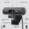Logitech Brio 500 Full HD Webcam - Image 6