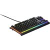 SteelSeries Apex 3 TKL RGB Gaming Keyboard – Tenkeyless Compact Form Factor - 8-Zone RGB Illumination – IP32 Water & Dust Resistant – Whisper Quiet Gaming Switch - Image 5