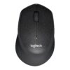 Logitech M330 Silent Plus Extra Comfort Wireless Mouse - Black