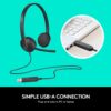 Logitech H340 Stereo USB Computer Headset - Image 4