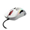 Glorious Model D Minus Wired RGB Gaming Mouse - Glossy White - Image 2