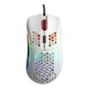 Glorious Model D Minus Wired RGB Gaming Mouse - Glossy White