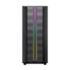 Gamemax Precision E-ATX Gaming Case T-Shape Targeted Air Duct Active Cooling System With Dual ARGB Strip - Black - Image 4