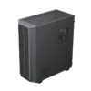 Gamemax Precision E-ATX Gaming Case T-Shape Targeted Air Duct Active Cooling System With Dual ARGB Strip - Black - Image 3