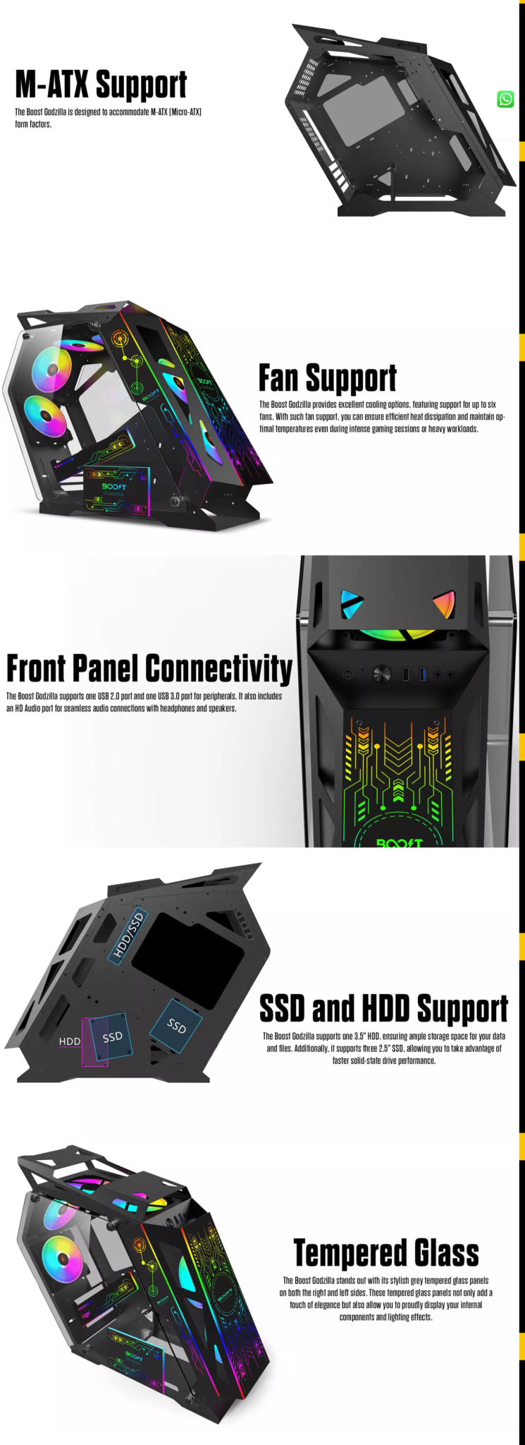 Boost Godzilla PC Case