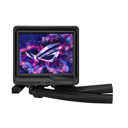 ASUS ROG RYUYJIN III 360 ARGB Extreme AIO CPU Liquid Cooler, AMD Ryzen 9000 & Intel Core Ultra Ready, Asetek Gen8 V2 Pump, High Airflow & Static Pressure Magnetic Fans - Image 3