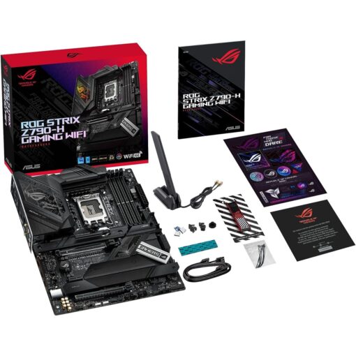 ASUS ROG STRIX Z790-H (WiFi 6E) LGA 1700 ATX Gaming Motherboard DDR5 - Image 4