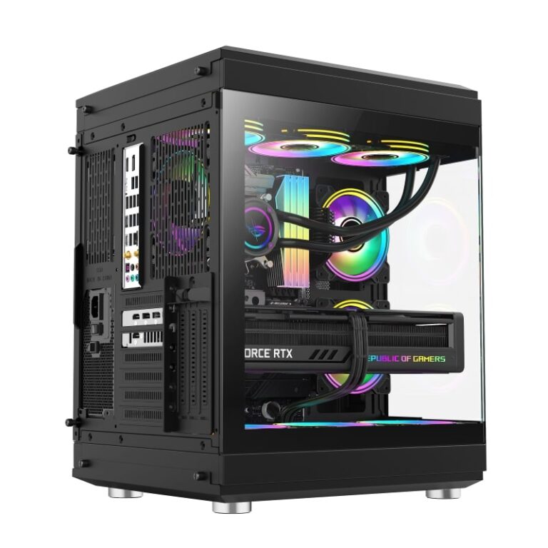 GameMax HYPE Premium Mid-Tower ATX PC case - Black - Tech Arc