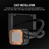 Corsair iCUE H60x RGB ELITE Liquid 120mm CPU Cooler - Image 2
