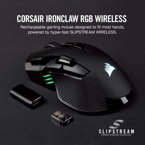 CORSAIR IRONCLAW RGB WIRELESS Gaming Mouse (AP) - Image 2