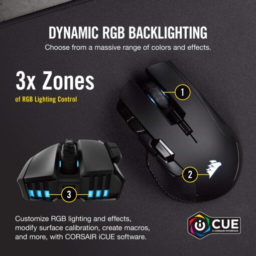 CORSAIR IRONCLAW RGB WIRELESS Gaming Mouse (AP) - Image 6