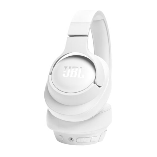 JBL Tune 720BT Wireless Over-Ear Headphones, Pure Bass Sound, Bluetooth 5.3, 76H Battery - White - Image 6