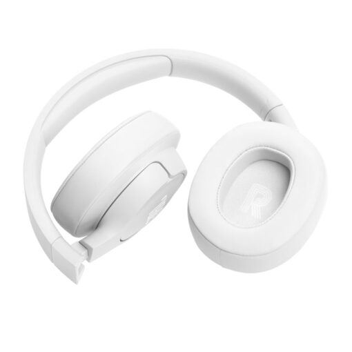 JBL Tune 720BT Wireless Over-Ear Headphones, Pure Bass Sound, Bluetooth 5.3, 76H Battery - White - Image 7