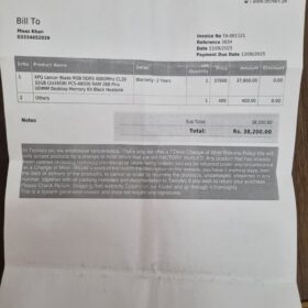 XPG Lancer Blade RGB DDR5 6000MHz CL30 32GB (2x16GB) PC5-48000 RAM 288-Pins UDIMM Desktop Memory Kit Black Heatsink photo review